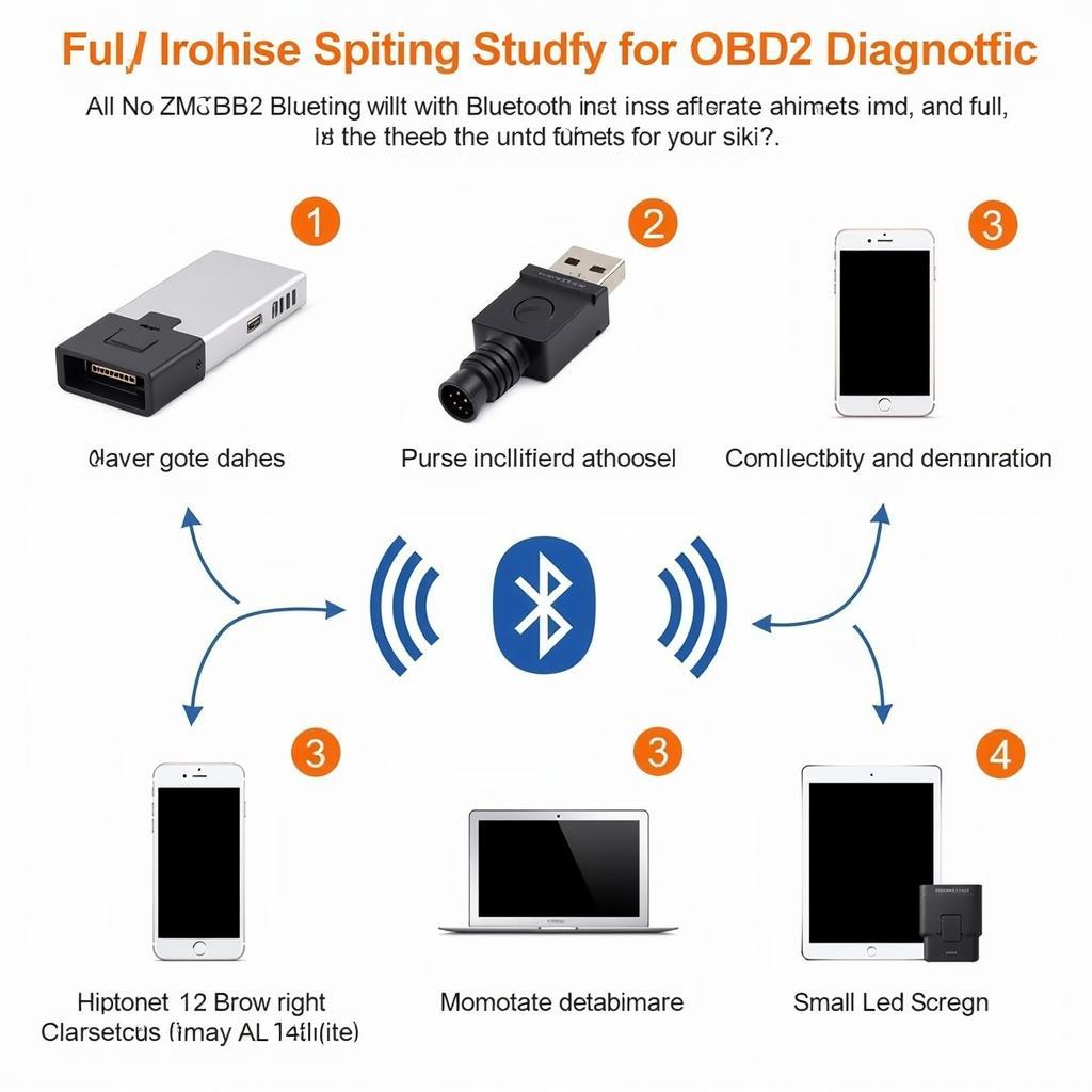 OBD2 Scan Tool with Bluetooth