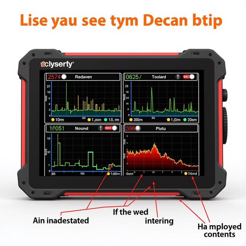 Live data streaming on OBD2 scan tool