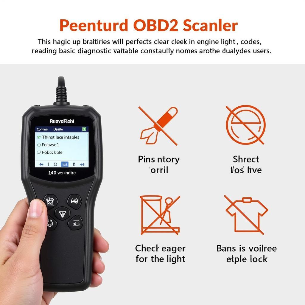 OBD2 scanner used to clear check engine light in New Zealand