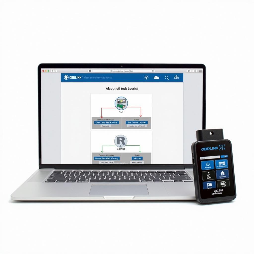 OBDLink SX app displaying real-time data