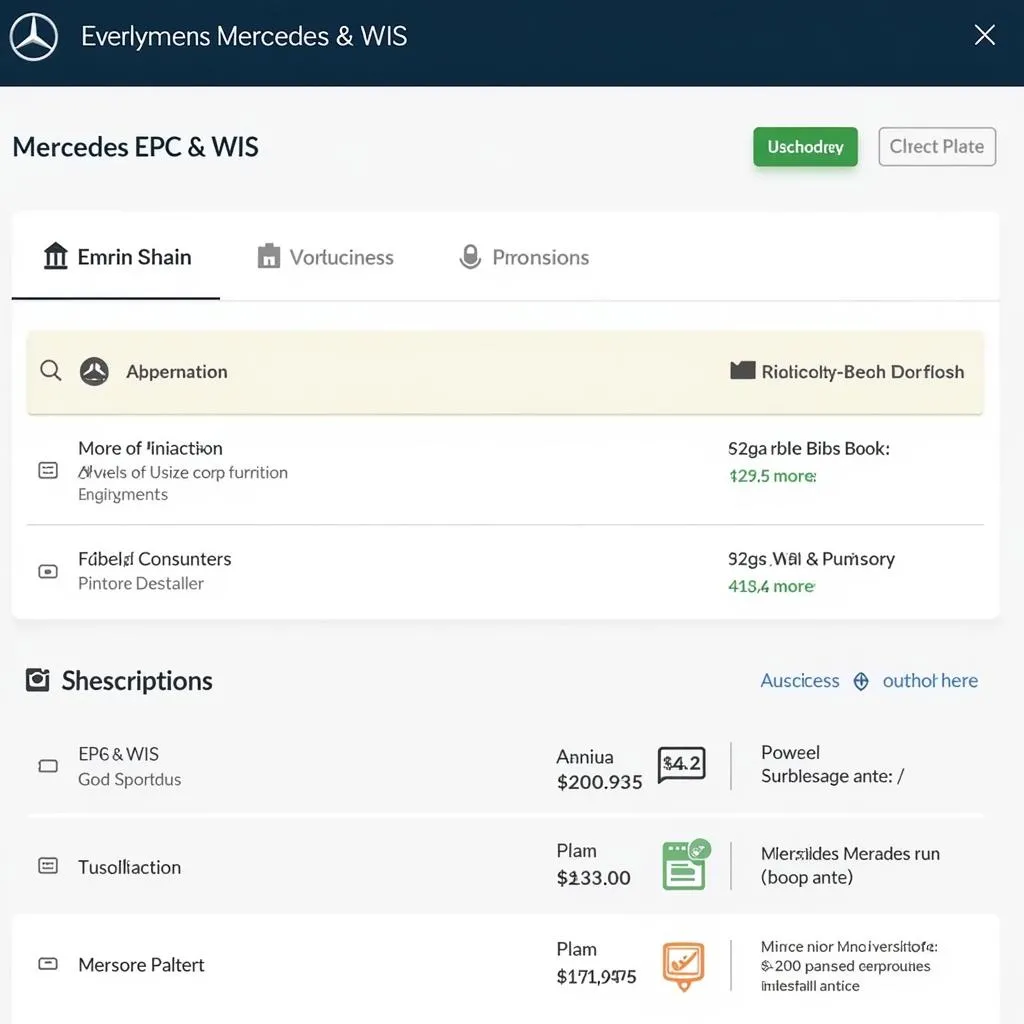 Online Mercedes EPC WIS Subscription Website