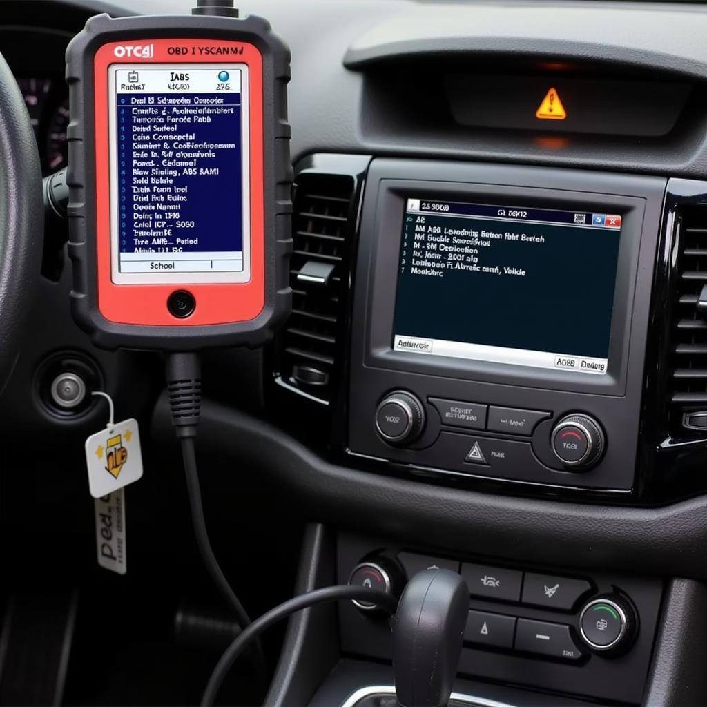 OTC OBD2 Scanner Reading ABS Codes