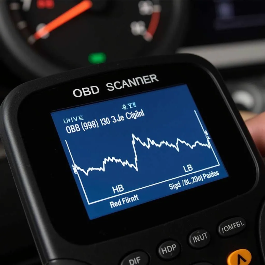 OBD2 Scanner Oxygen Sensor Readings