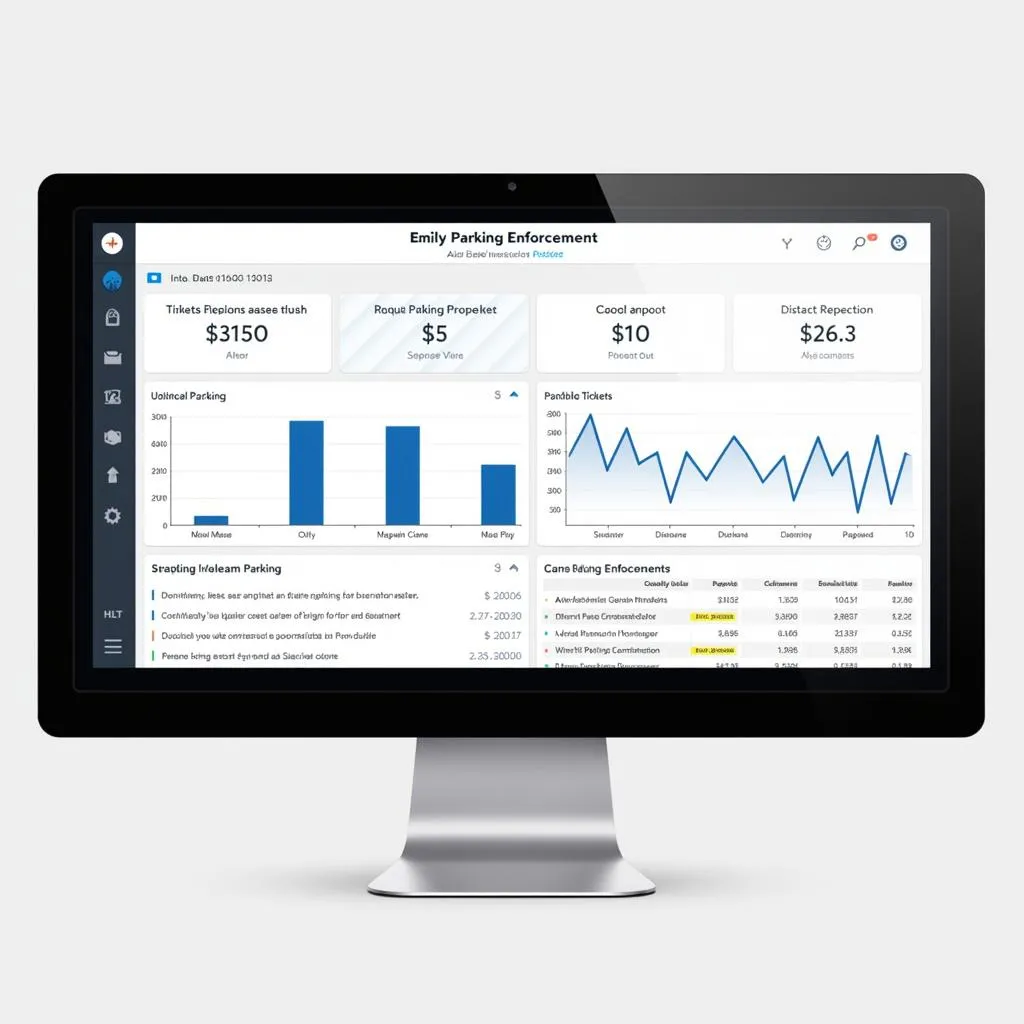 Parking Enforcement Dashboard with Data Analytics