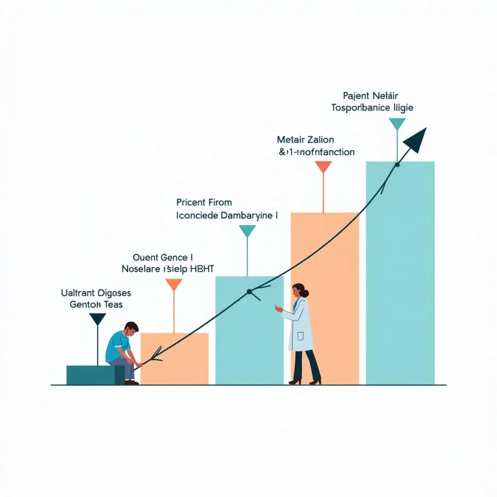 Patient-doctor communication and positive health outcomes graph