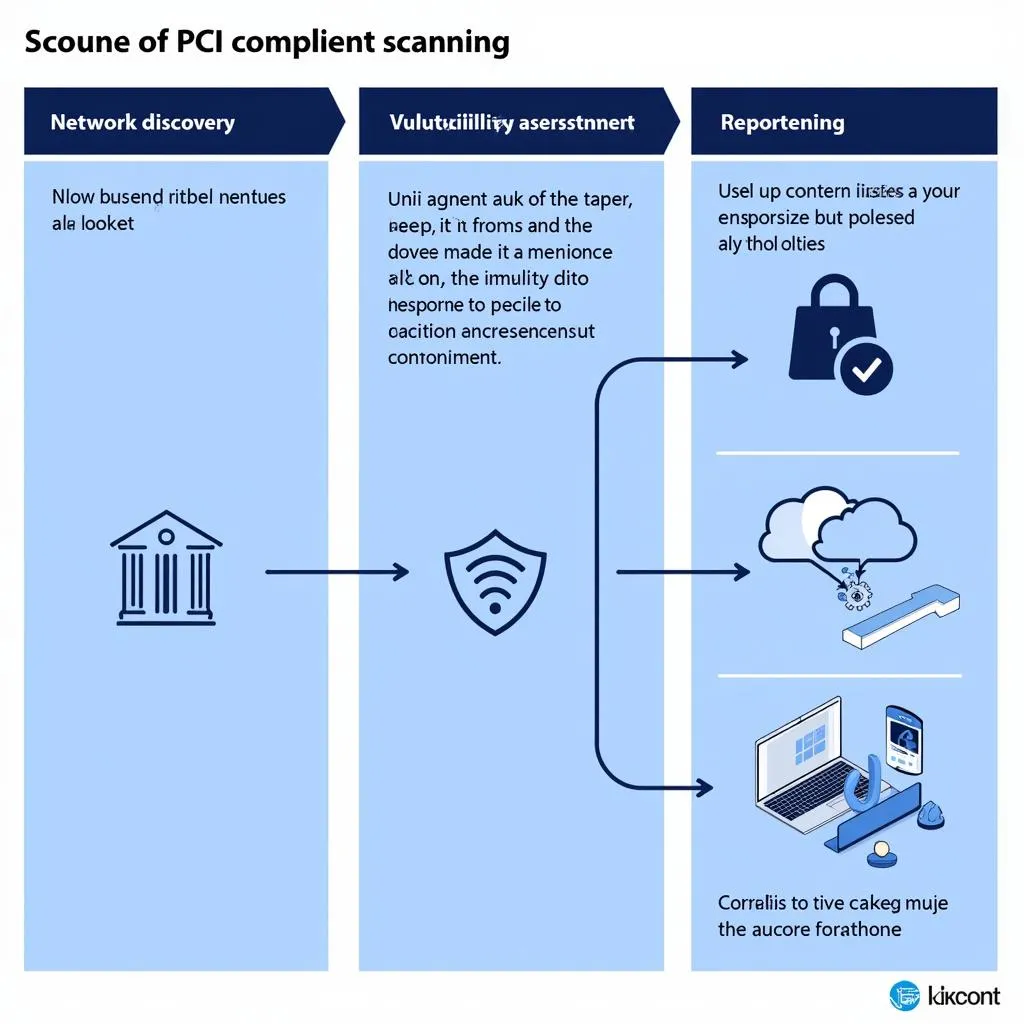 Image of a PCI compliant scanning process