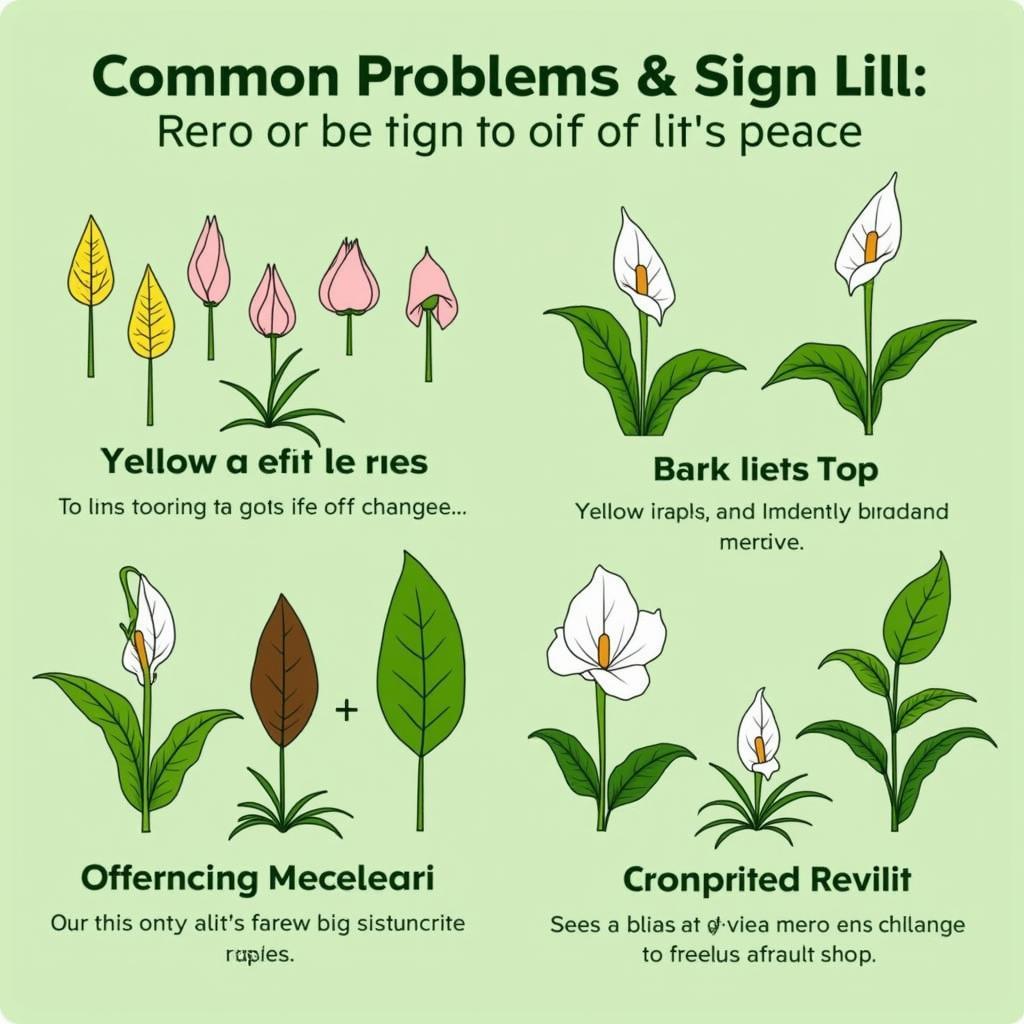 Peace Lily Common Issues