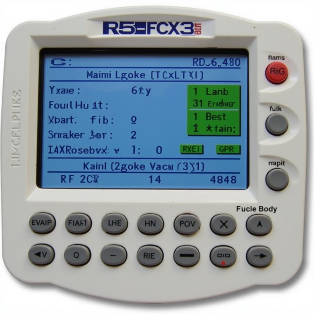 Peake R5-FCX3 Functions and Display