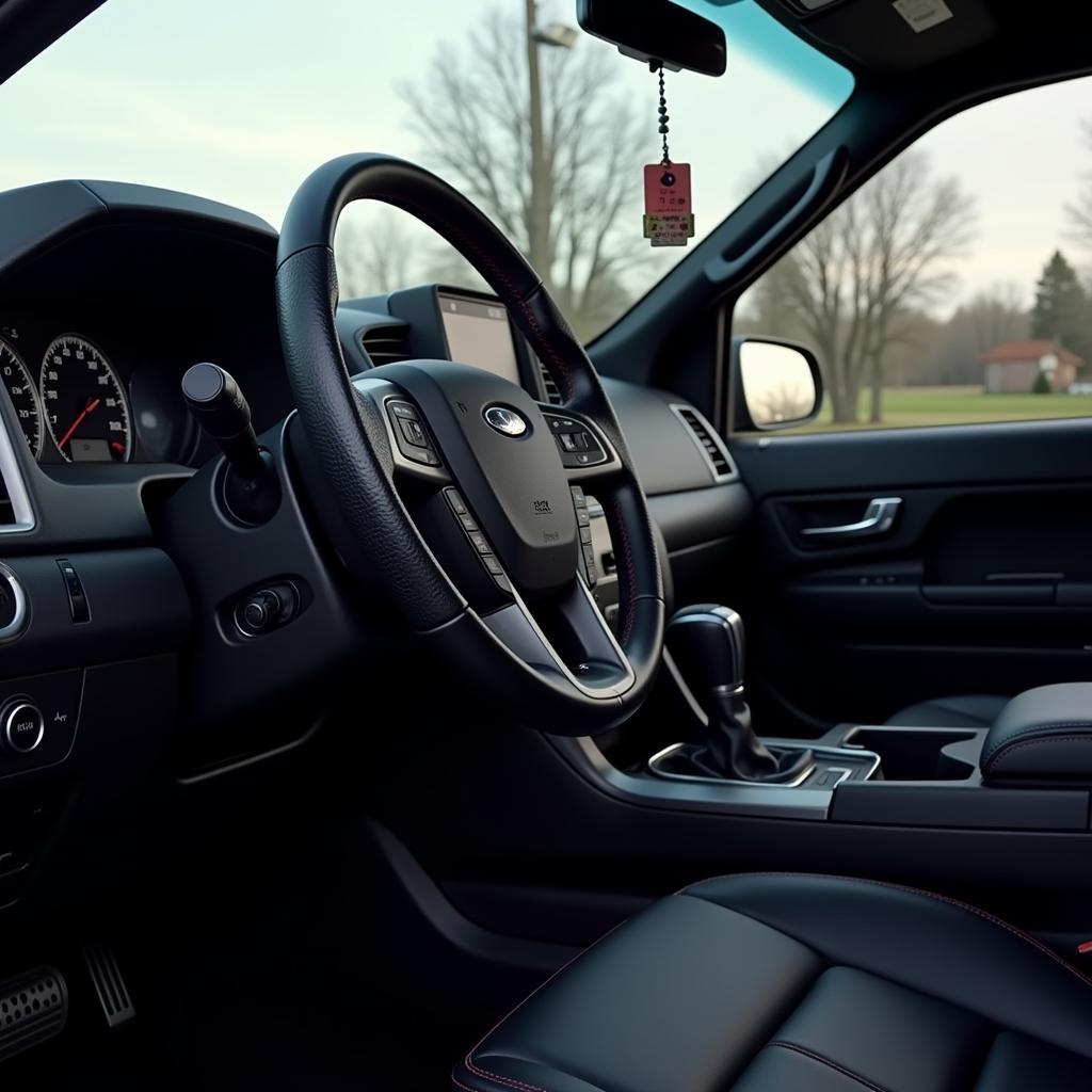 Police Car Interior Dashboard