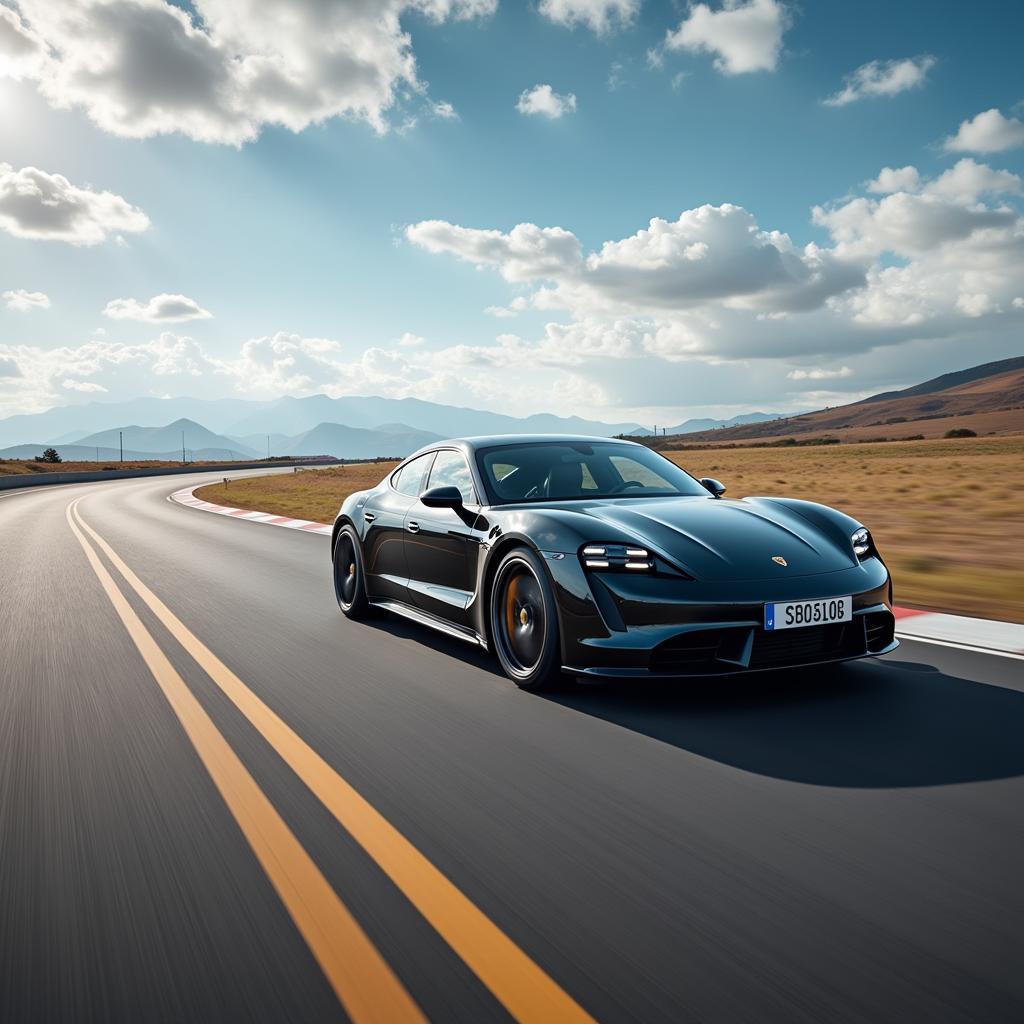 Porsche Taycan performance and range