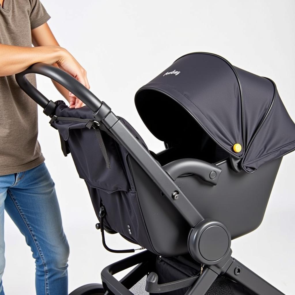 Checking pram car seat compatibility