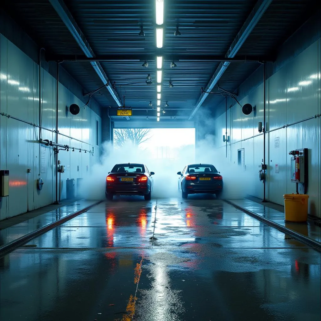 Raceway Express Car Wash Tunnel