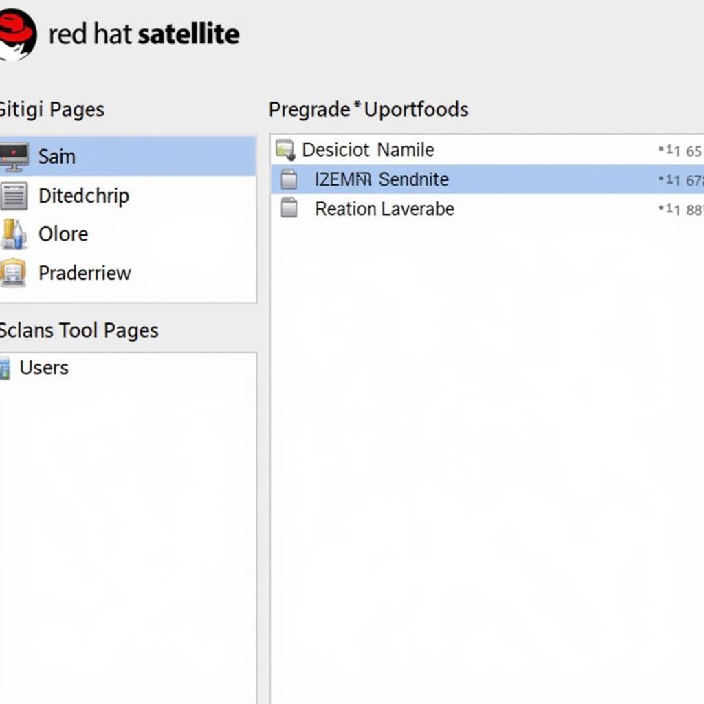 Red Hat Satellite Dashboard