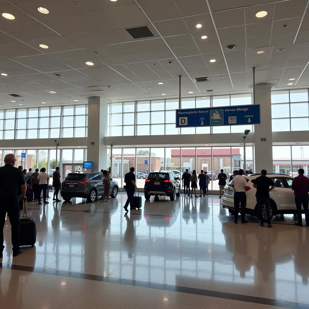 Rental Car Return at Sky Harbor Airport