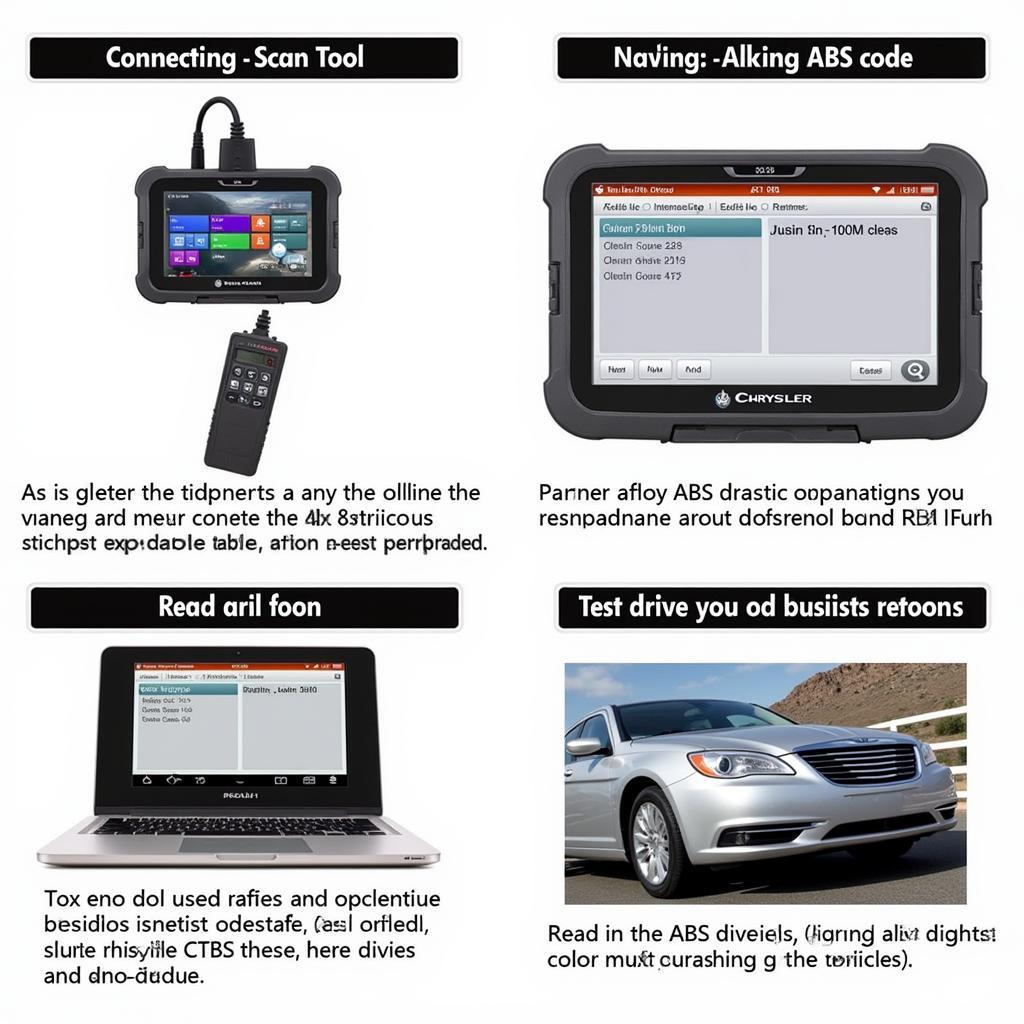 Steps to Reset ABS Light on a 2013 Chrysler Using a Scan Tool