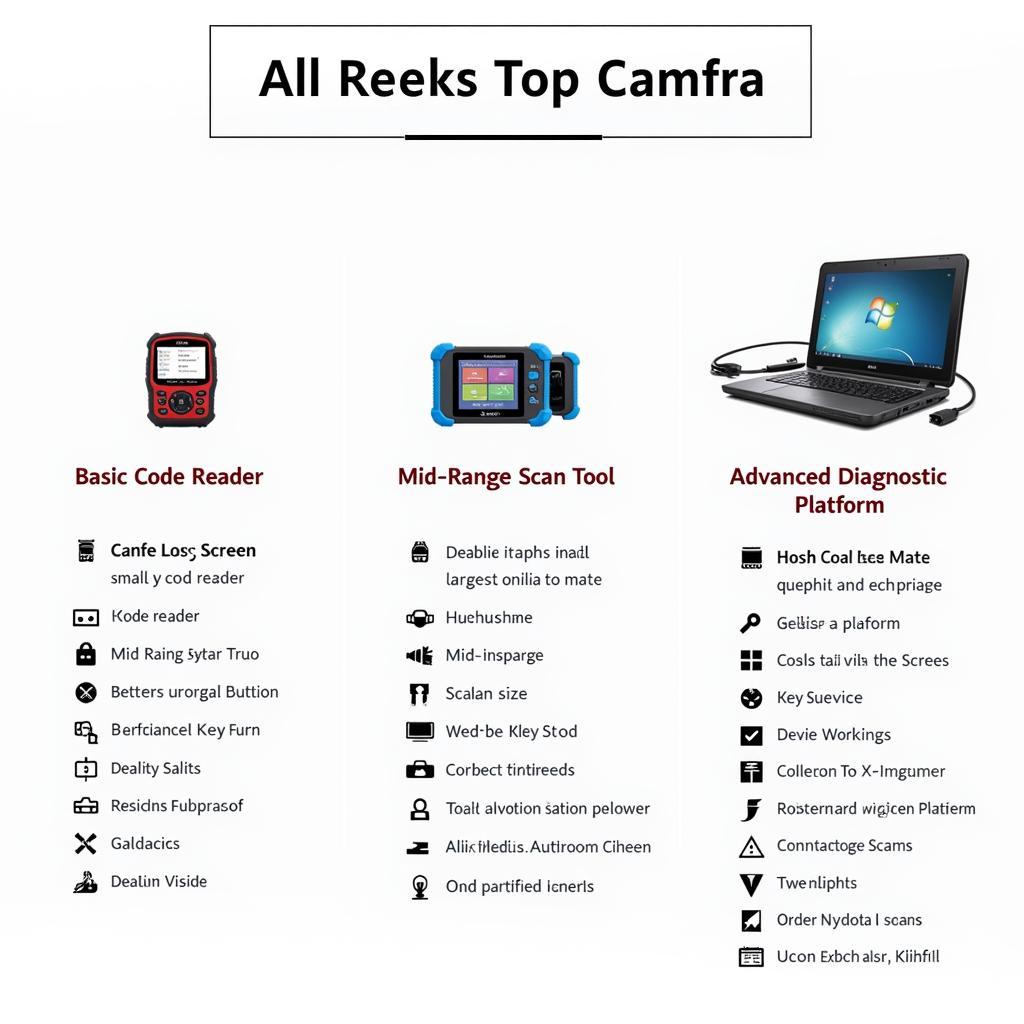 Types of Scan Tool Machinery