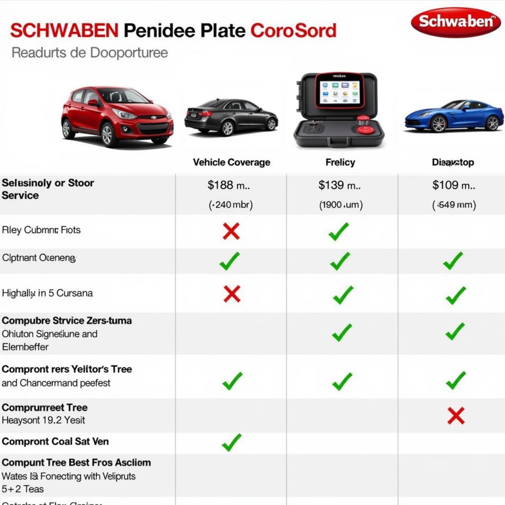 Schwaben Pro Scan Tool Compared to Competitors