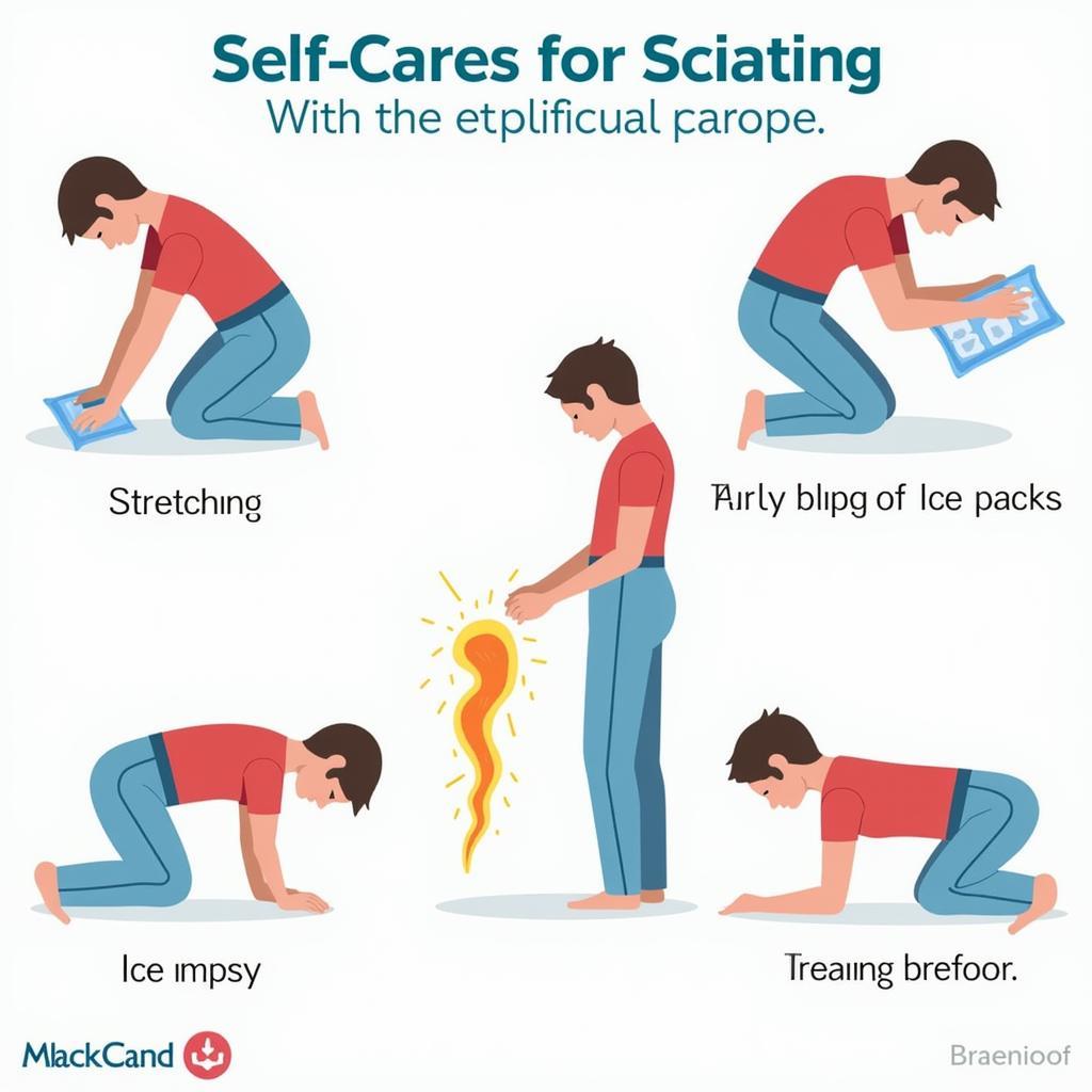 Sciatica Self-Care Guide: A Visual Overview