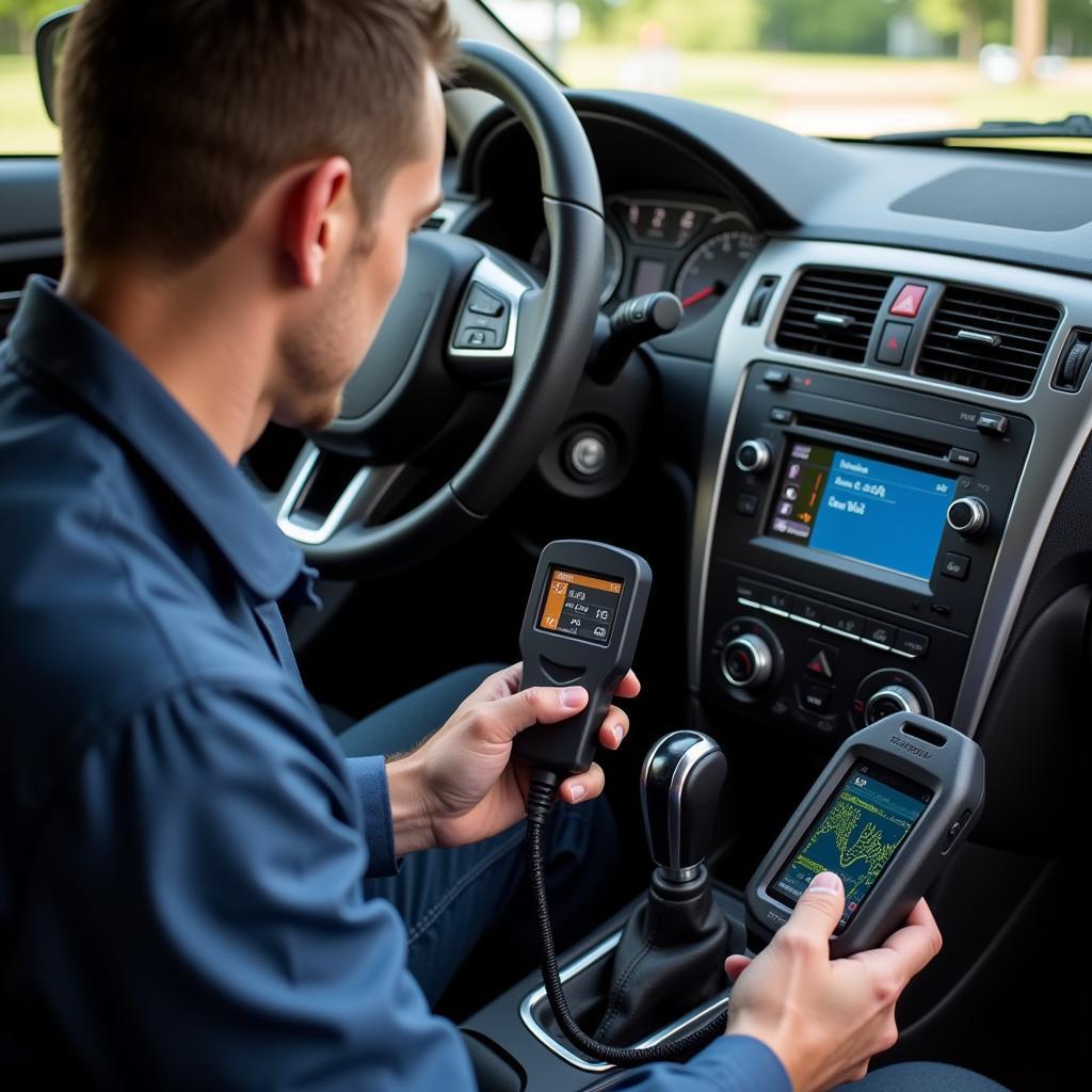 Scotty Kilmer Using an OBD2 Scanner to Diagnose a Car Problem