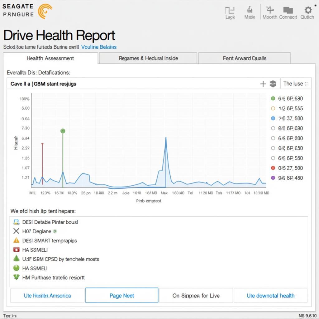 Seagate Drive Health Report