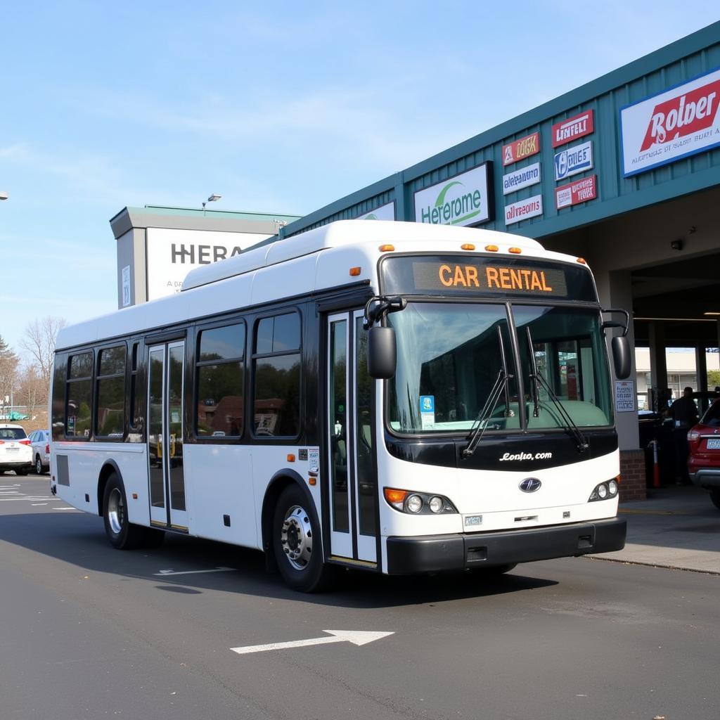 Seatac Car Rental Center Shuttle and Location