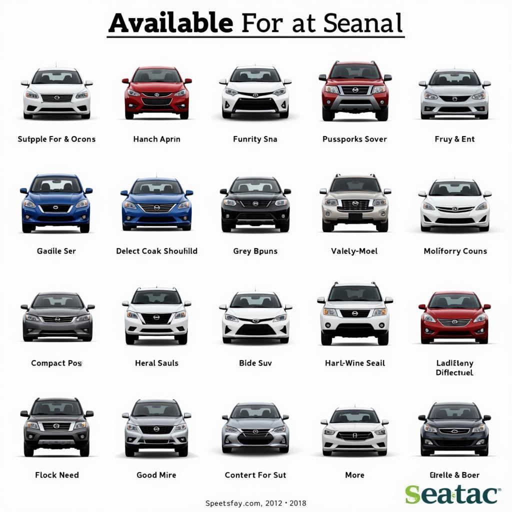 Various Car Rental Options at Seatac Airport