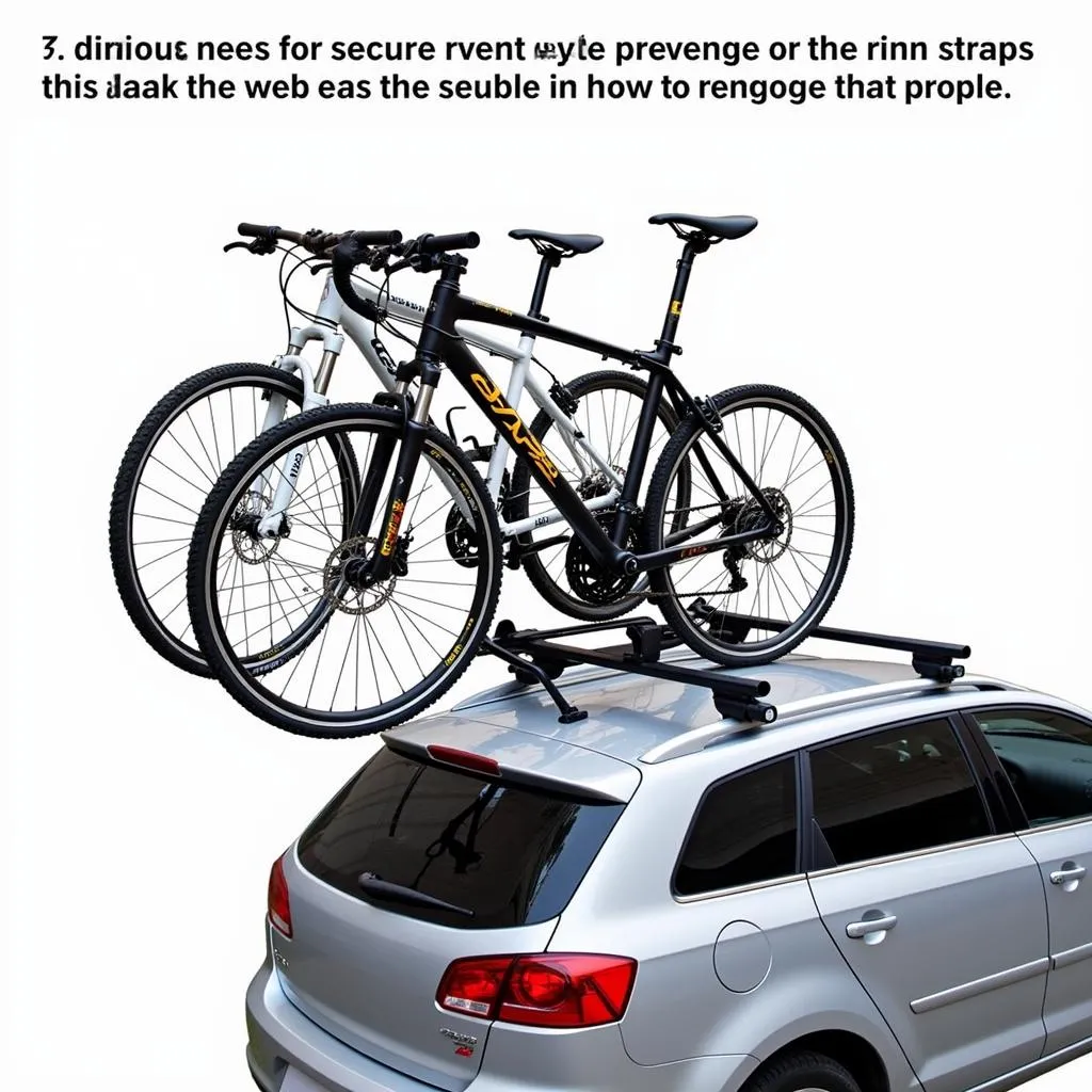 Securing Bikes on a Car Rack