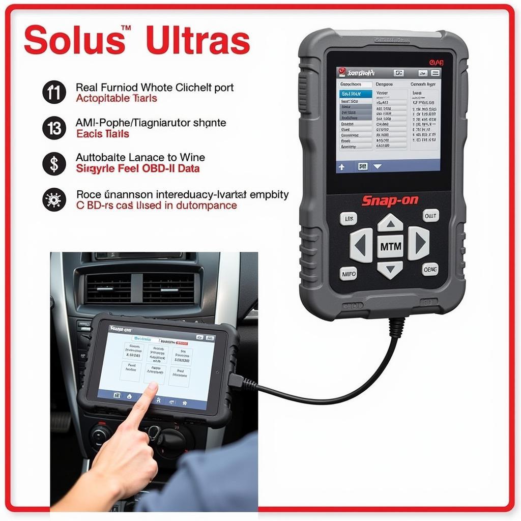 Snap-on Solus Ultra Performing Diagnostics