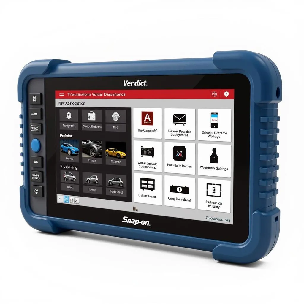 Snap-on VERDICT Scan Tool: Powerful Diagnostics for Professional Mechanics