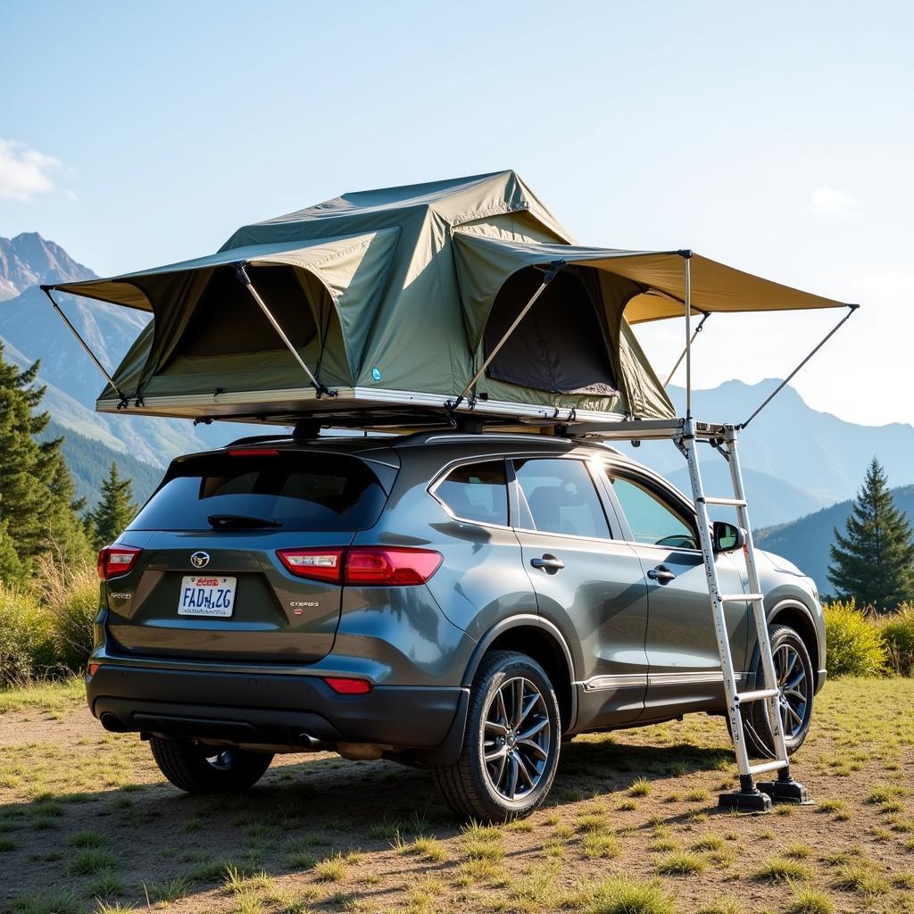 Setting Up a Soft Shell Roof Tent