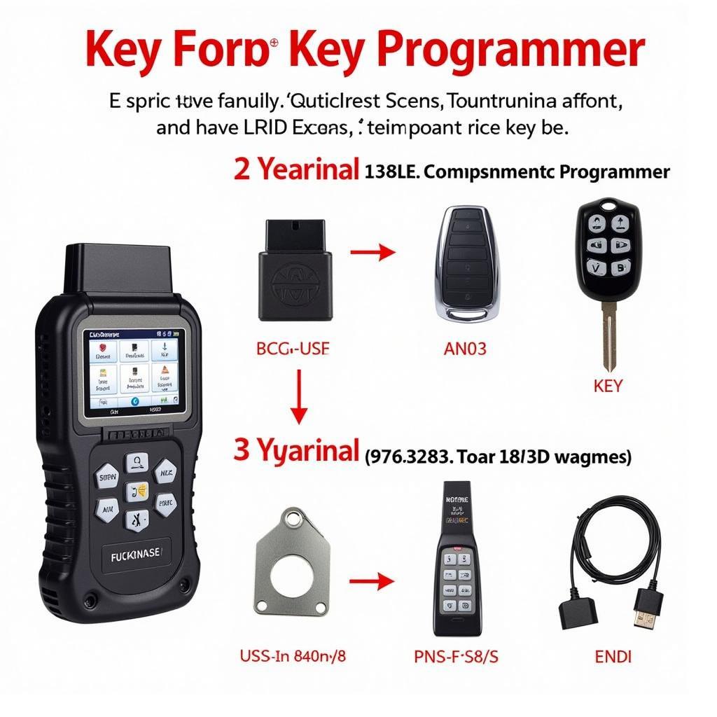 Specialized key fob programmer