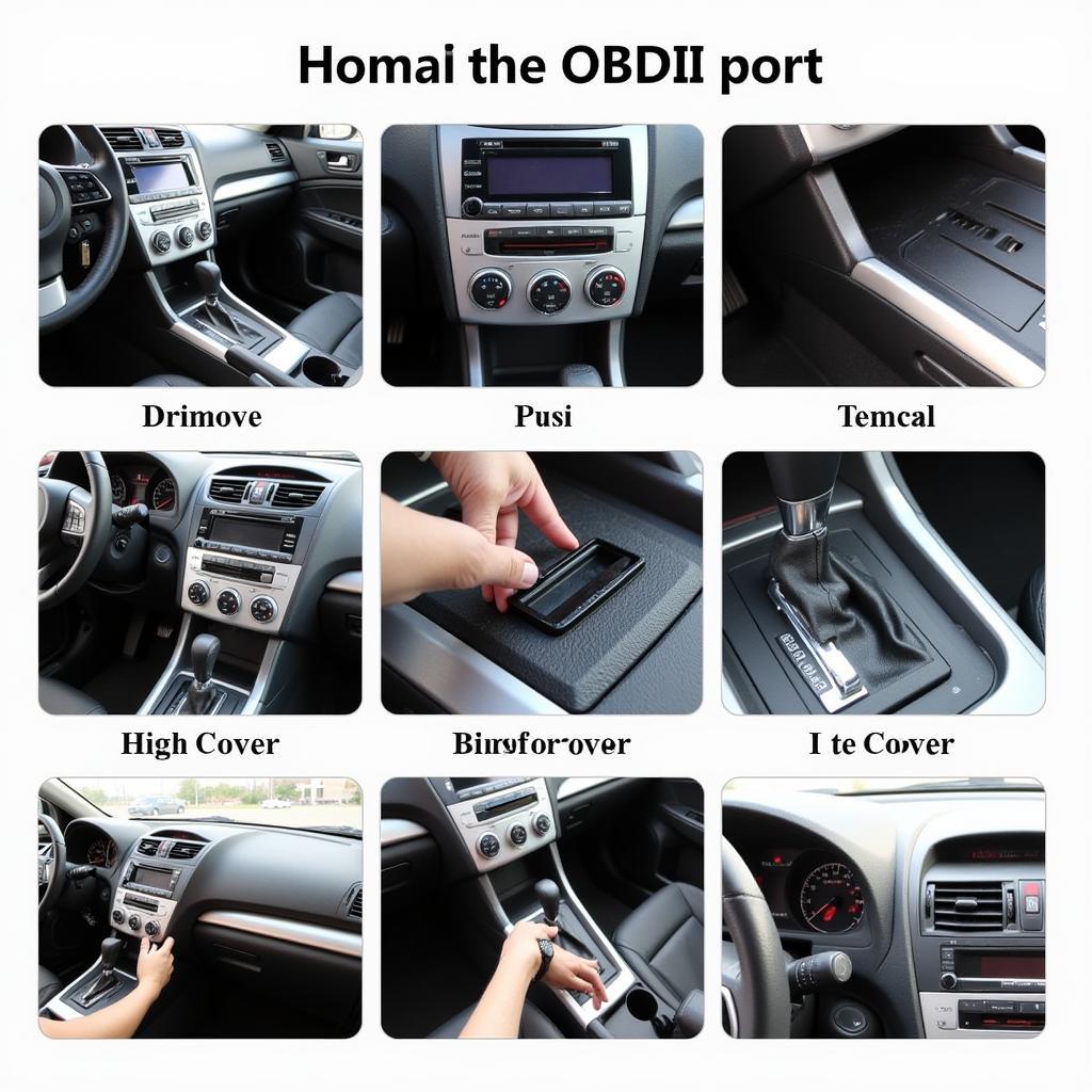 Subaru Outback OBD2 Port Access