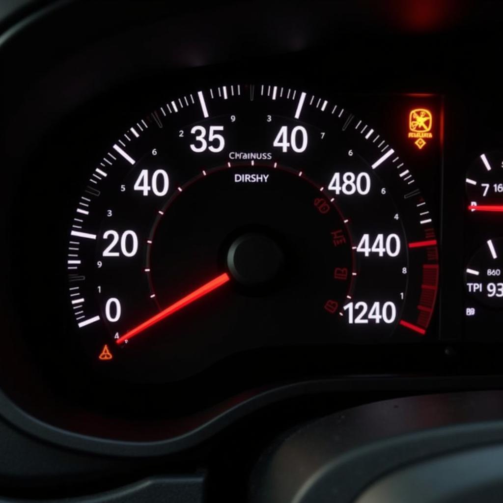 Toyota Tacoma TPMS Warning Light