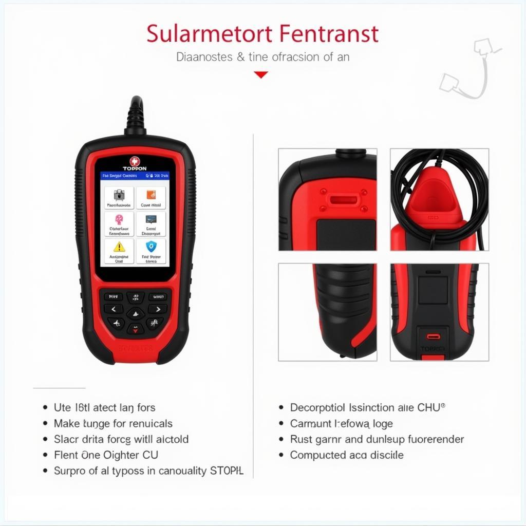 Topdon TD300 Car Diagnostic Scan Tool