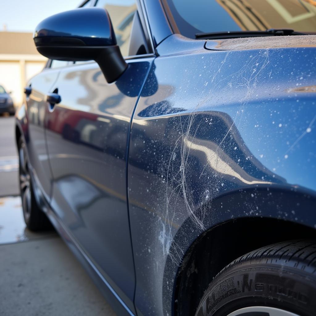 Car Damaged by Car Wash