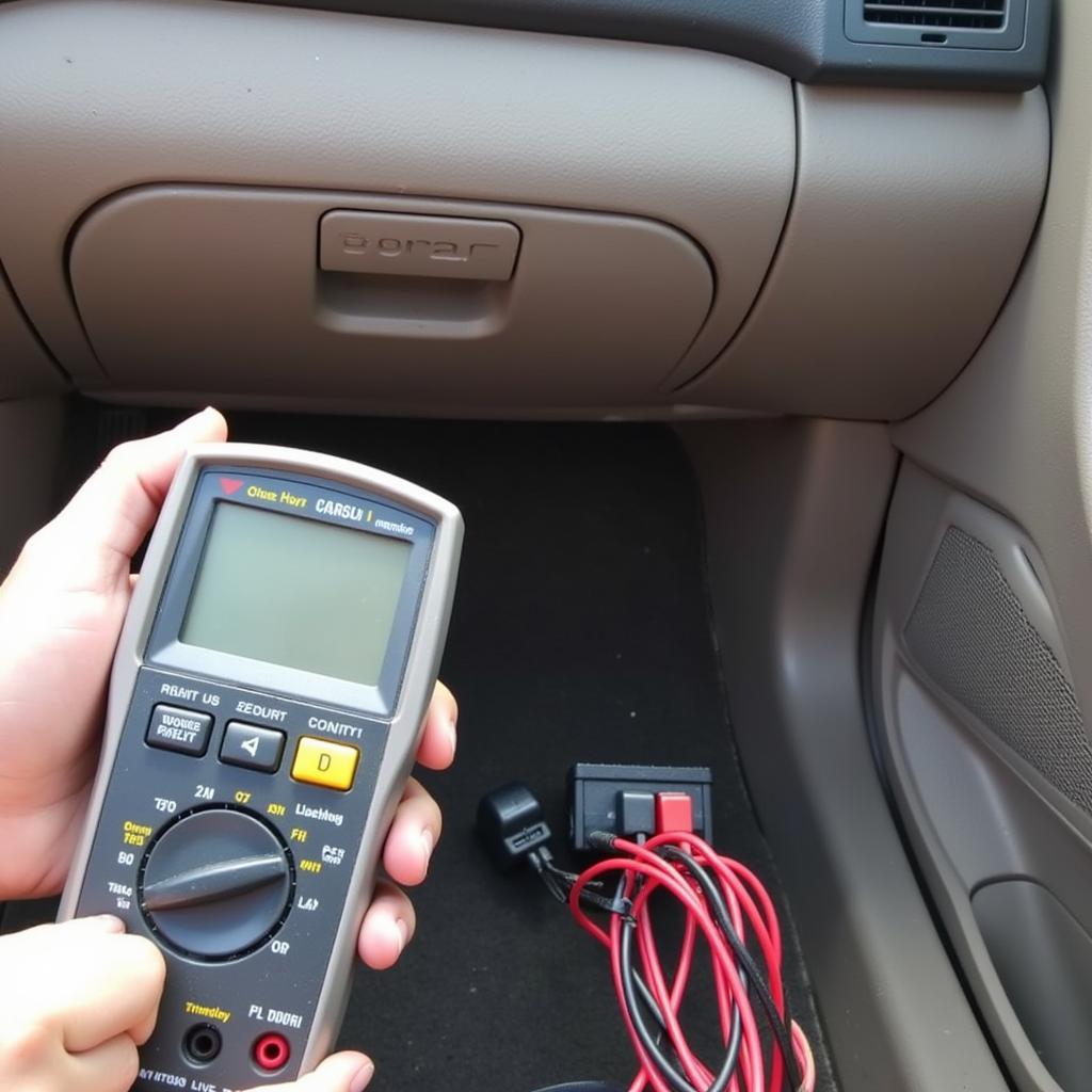 Testing the OBD2 Port on a 2006 Toyota Camry with a Multimeter