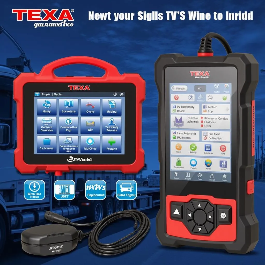 Texa Navigator TXTS Diagnostics Scan Tool