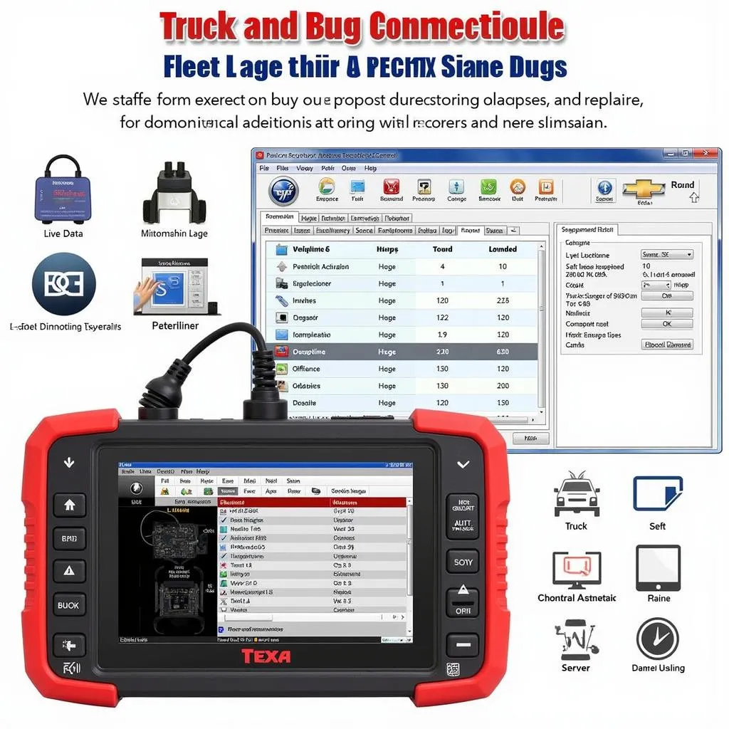 Texa Truck and Bus Diagnostics Scan Tool