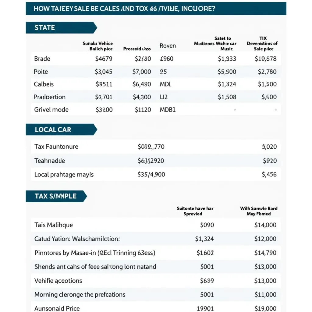 Texas Car Sales Tax Calculation