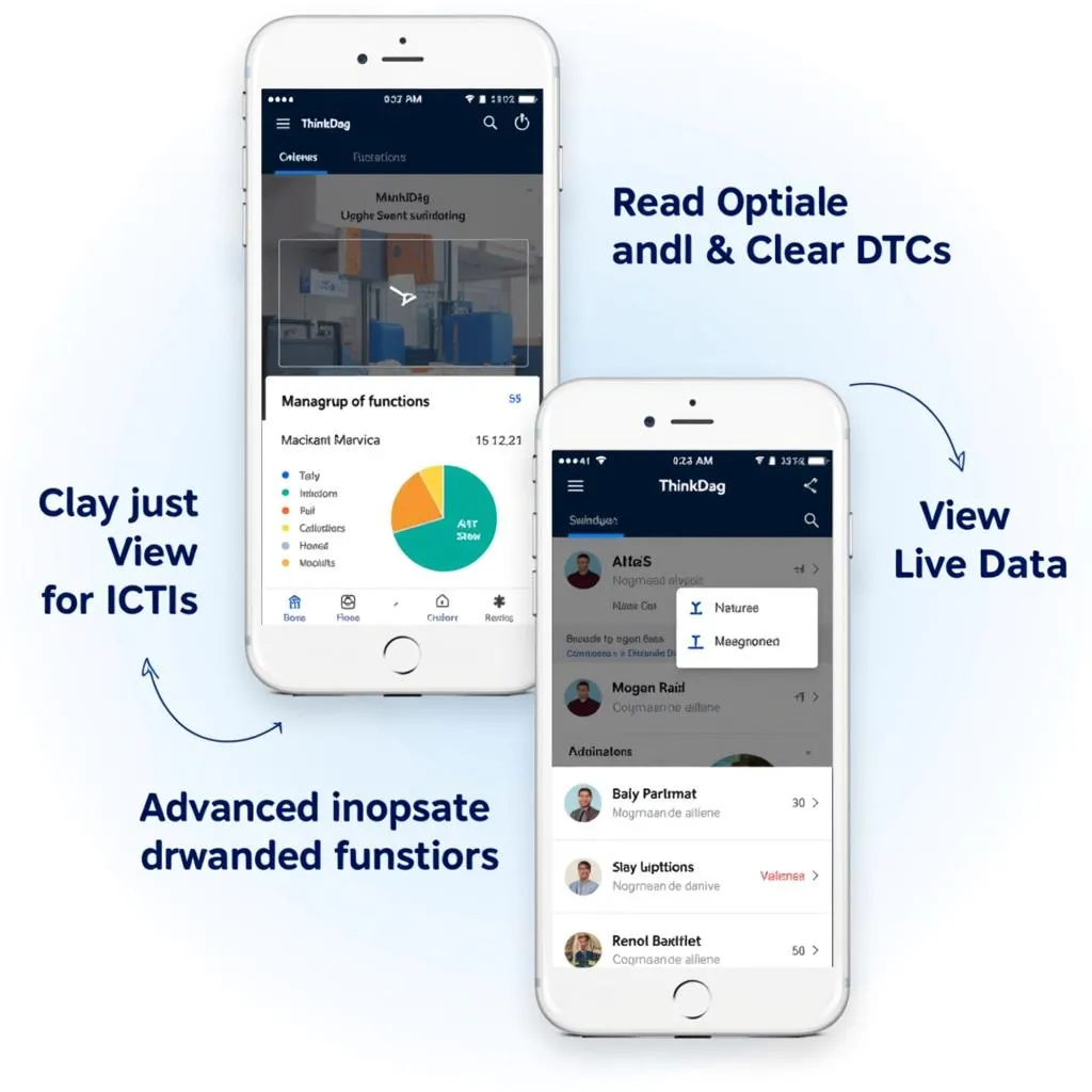 ThinkDiag Mobile App Interface