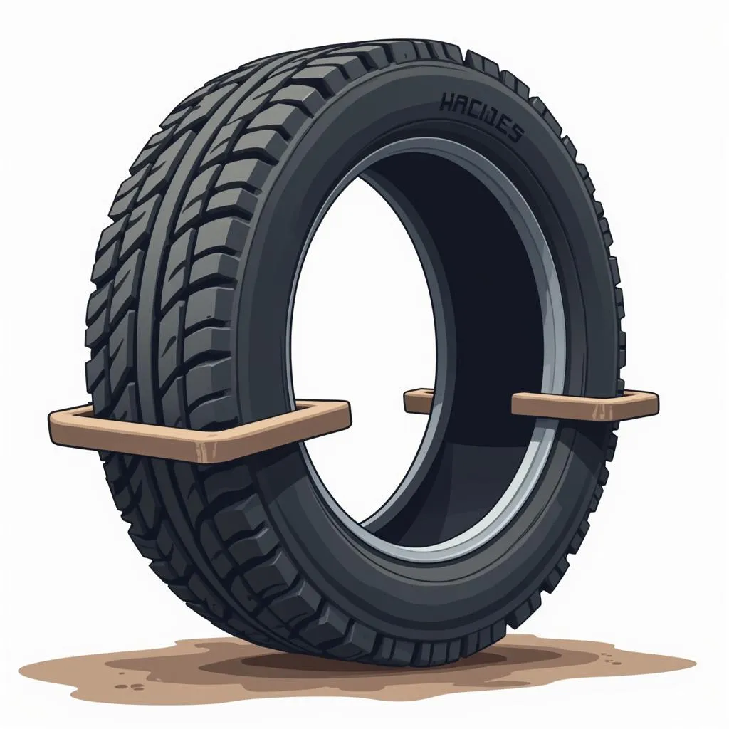 Tire Imbalance Illustration