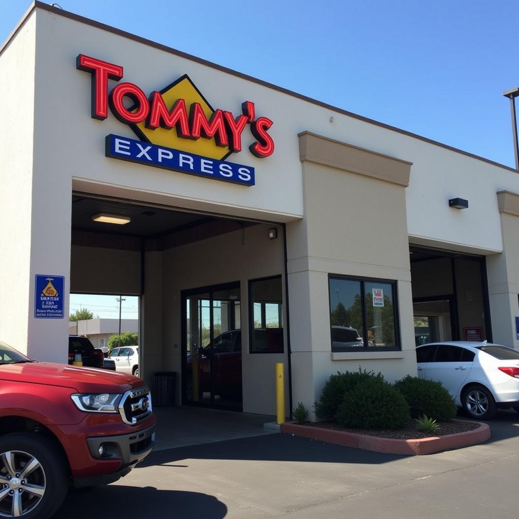 Tommy's Express Car Wash Exterior