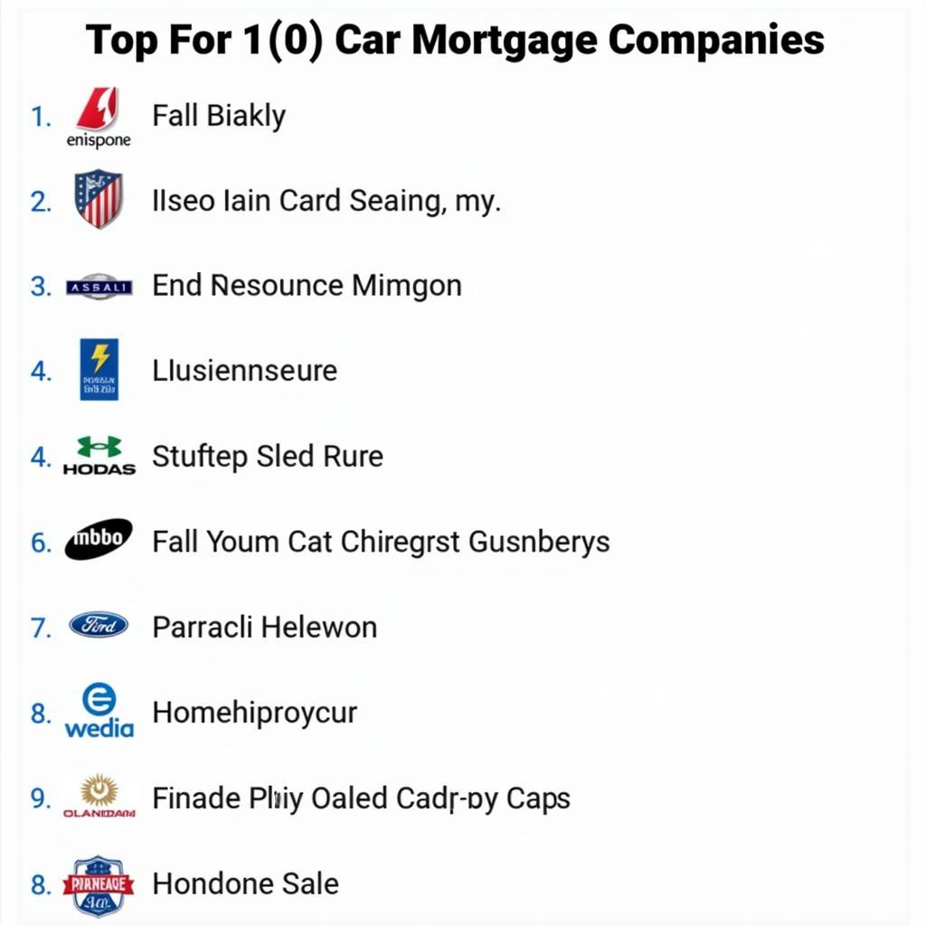 Top car mortgage companies - banner