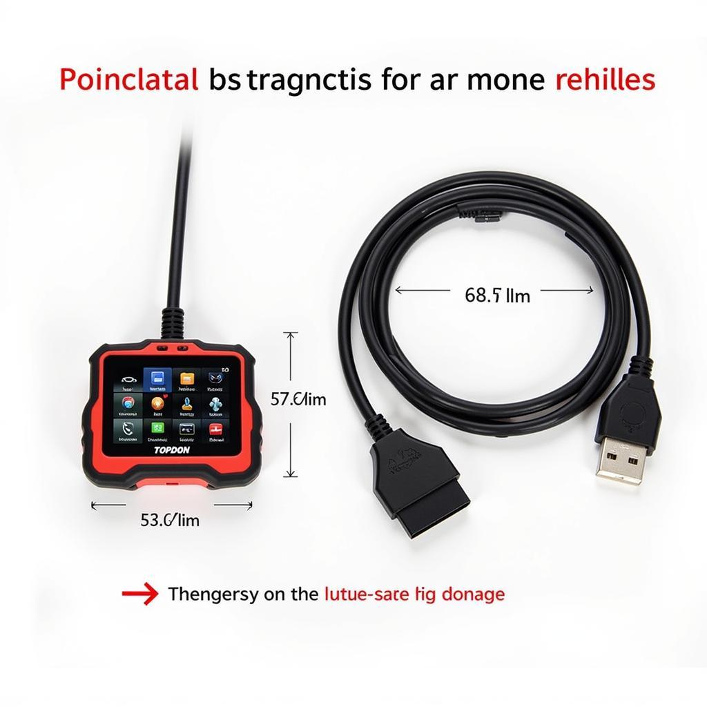 TopDon Diagnostic Scan Tool for Car Repair