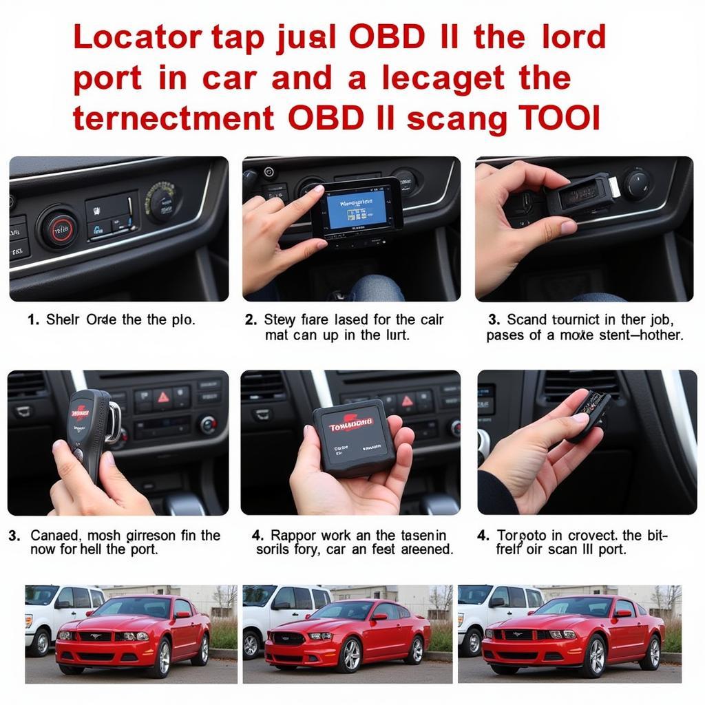 Connecting the Tornado Tools OBD II Scan Tool to a Car