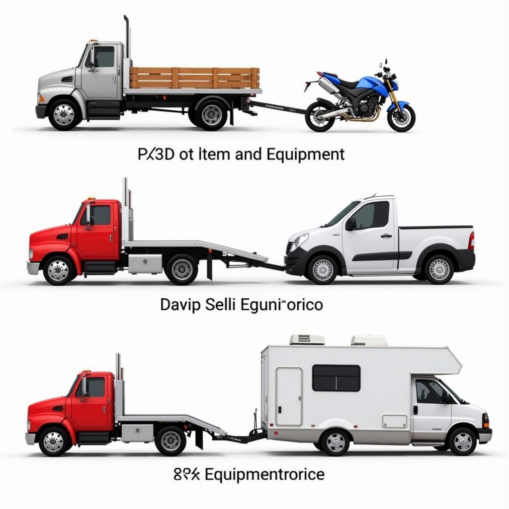 Towing Different Vehicle Types