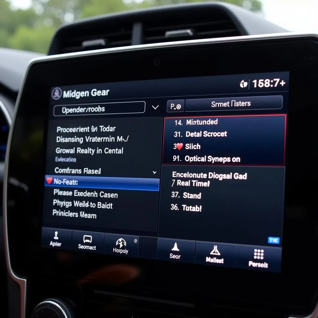 Toyota Current Gear Scan Tool Features