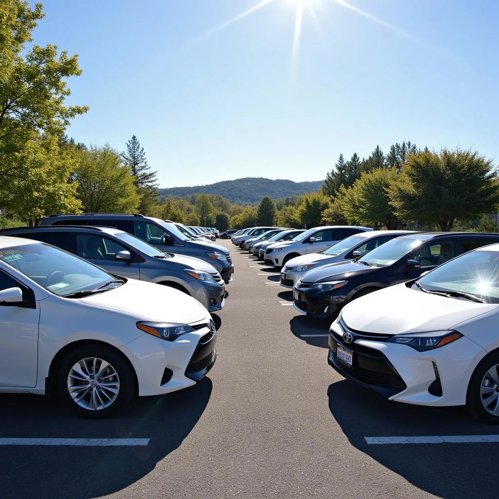 Toyota Rental Car Fleet