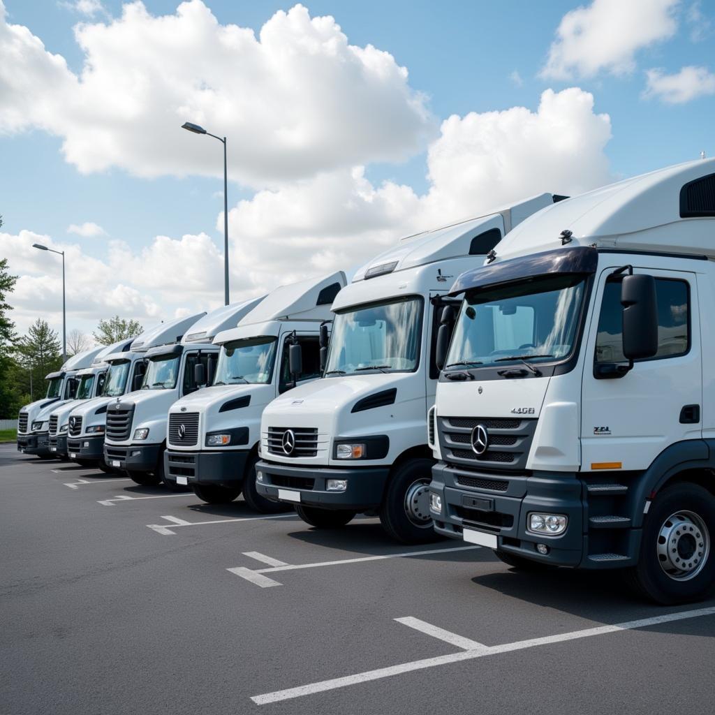 A Fleet of Transport Cars