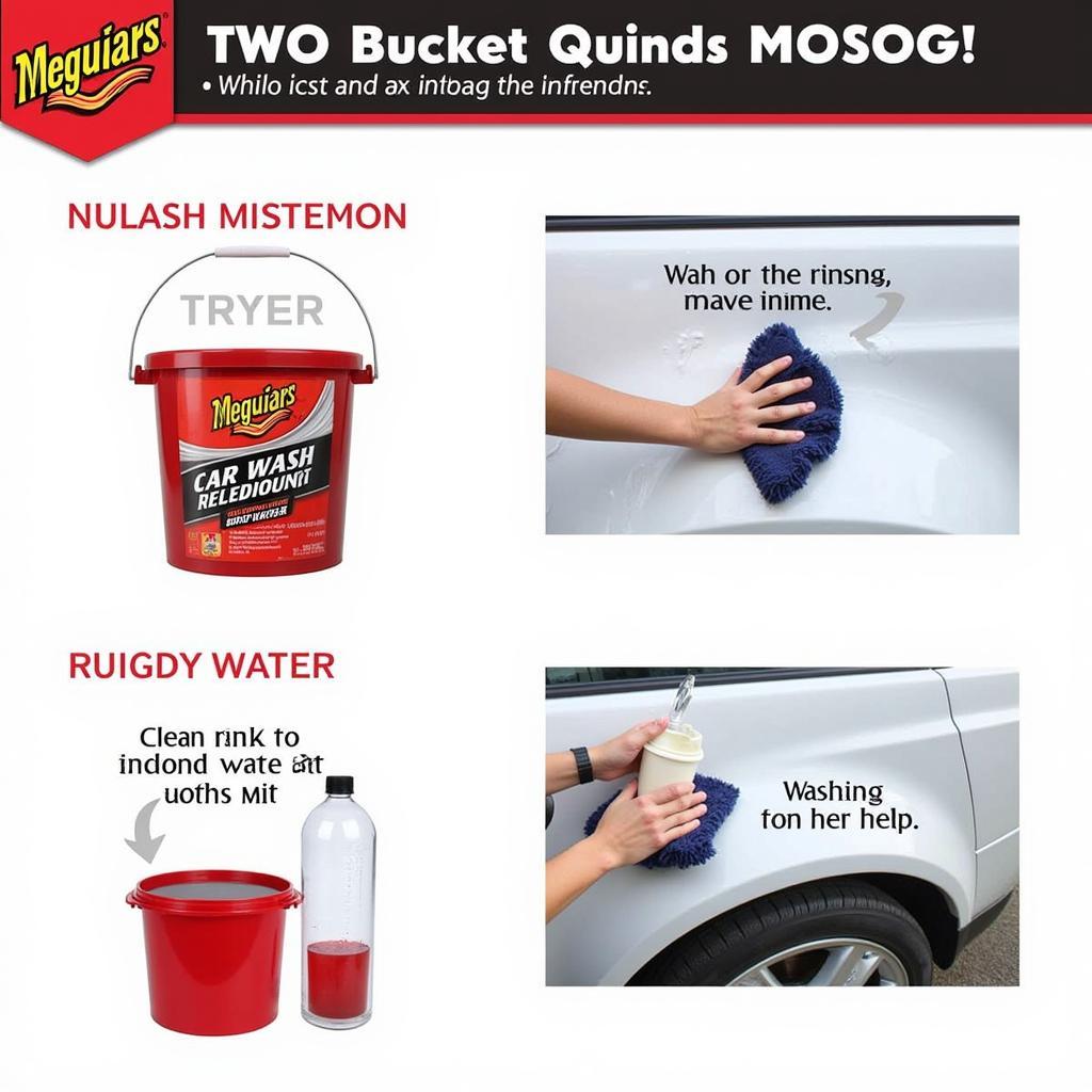 Two-Bucket Wash Method Demonstration